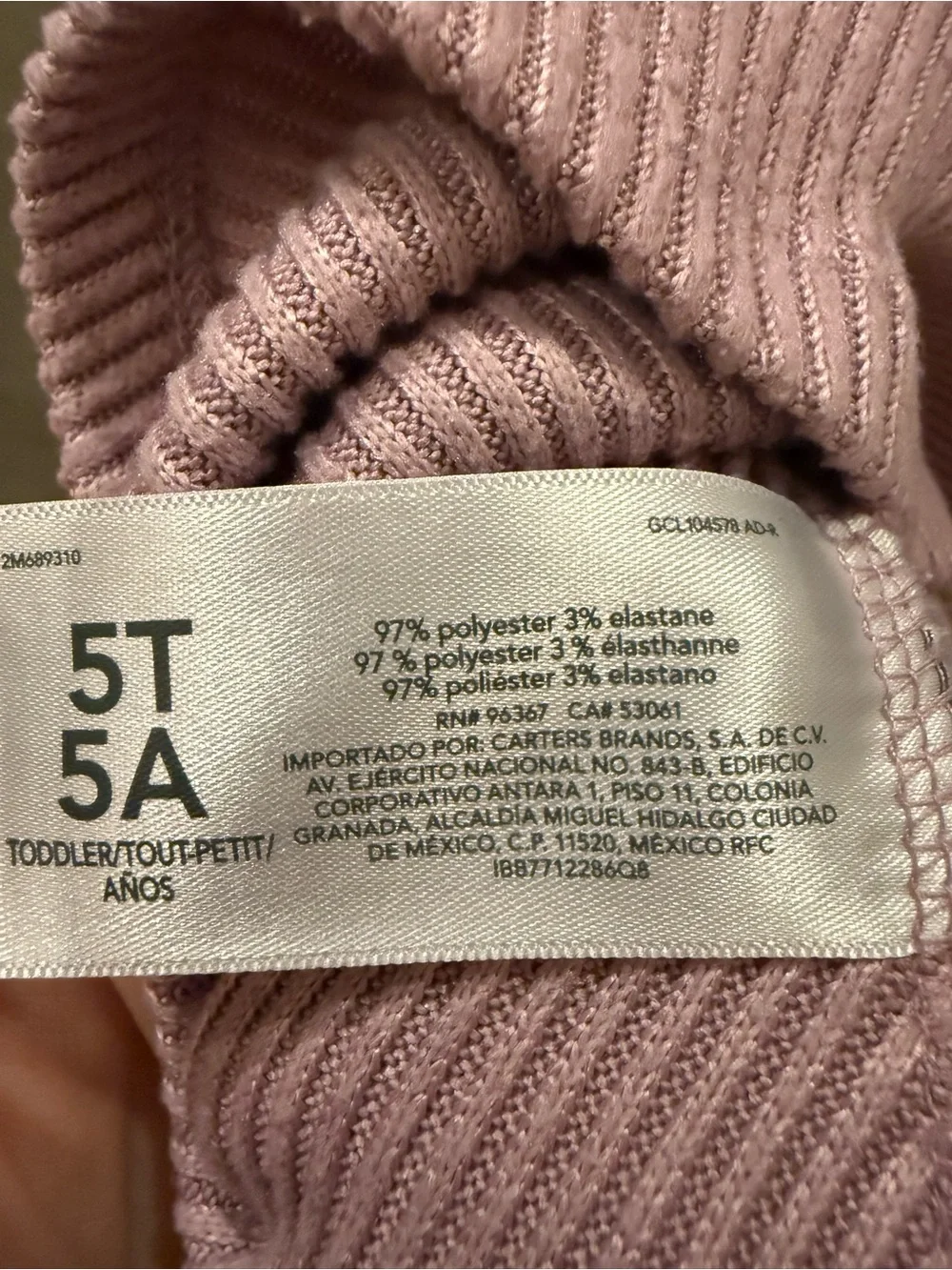 OshKosh Bgosh ribbed knit